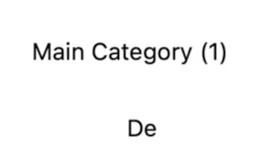 a Sep main category En